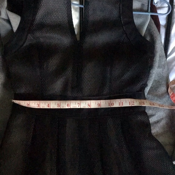 Armani Exchange netted, black and cream dress - Picture 10 of 13